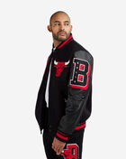 Pro Standard Chicago Bulls Logo Mashup Varsity Jacket BCB654182-BKR Black 2