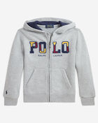 Polo Ralph Lauren Polo Color Block Full Zip Hoodie 322952466001 Grey 1