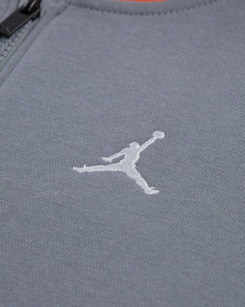 Jordan Big Kids' Colorblock Full Zip Hoodie 95F115-J8F Grey 2