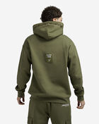 AAPE Terry Clover Face Badge Hoodie AAPSWMB323XXNKHD Green 2