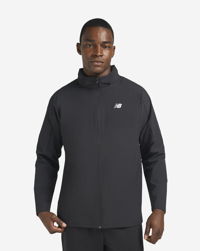 New Balance Utility Stretch Woven Jacket MJ62S4CH-BK Black 1