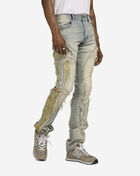 Smoke Rise Tapestry Panel Monogram Jeans JP24513SNZ-BLU Blue 1