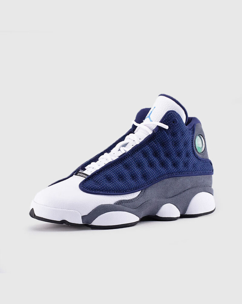 Jordan Grade School Retro Air Jordan 13 “Flint Grey” 884129-404 Blue 2