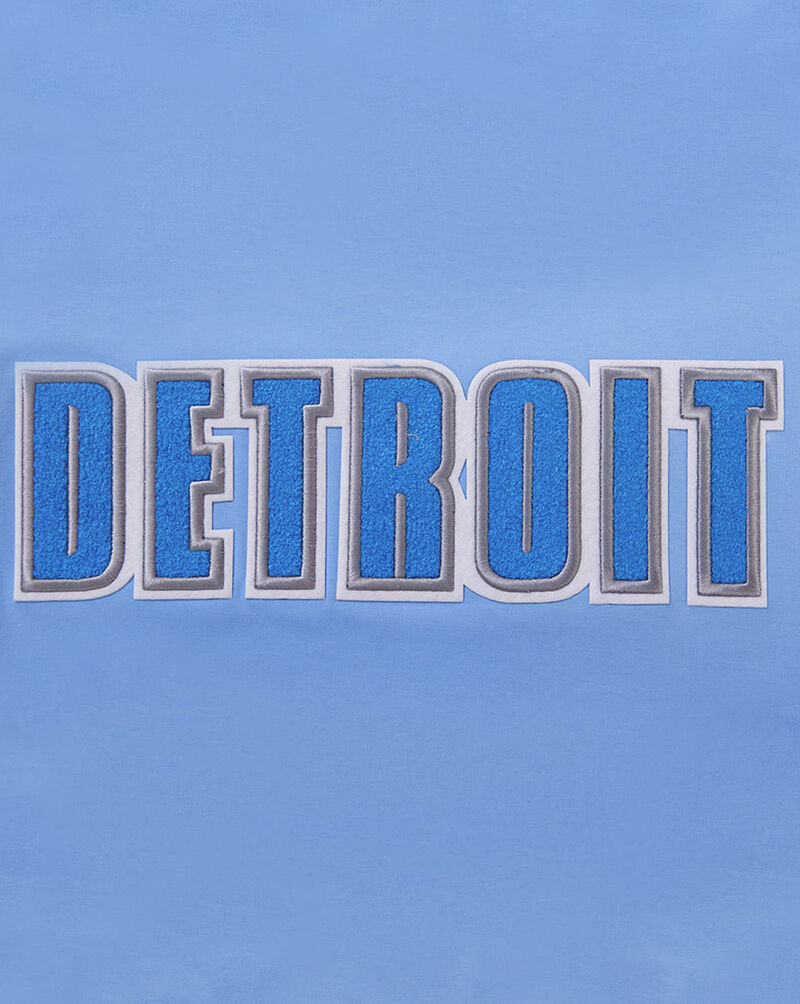 PRO STANDARD Detroit Lions Classic Chenille Double Knit Tee FDL1410268-UNI Blue 2