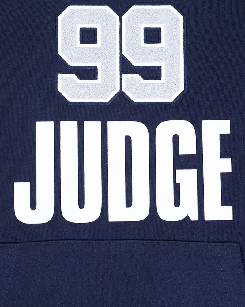 PRO STANDARD Big Boys' New York Yankees Aaron Judge #99 Classic Player Fleece Pullover Hoodie LNYB5315594-MDN Blue 2