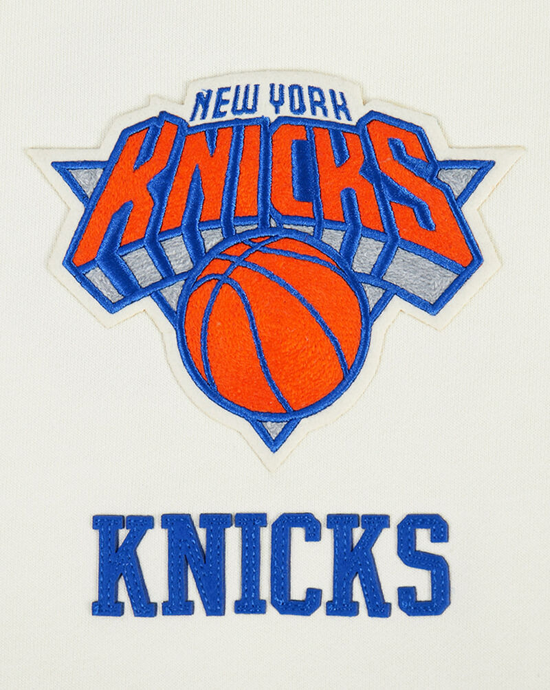 PRO STANDARD New York Knicks Modern Originals Fleece Crewneck BNK5516430-EGG cream 3