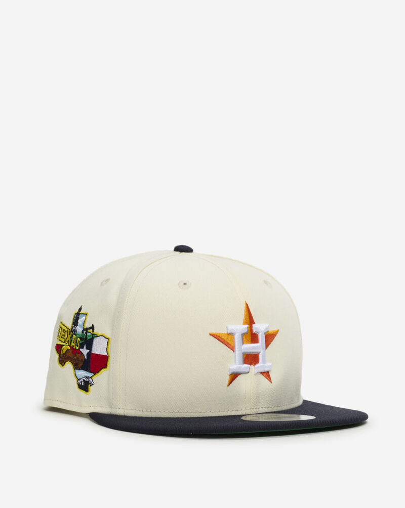 New Era 9Fifty Houston Astros Localized A-Frame Snapback Hat 60799870 cream 1