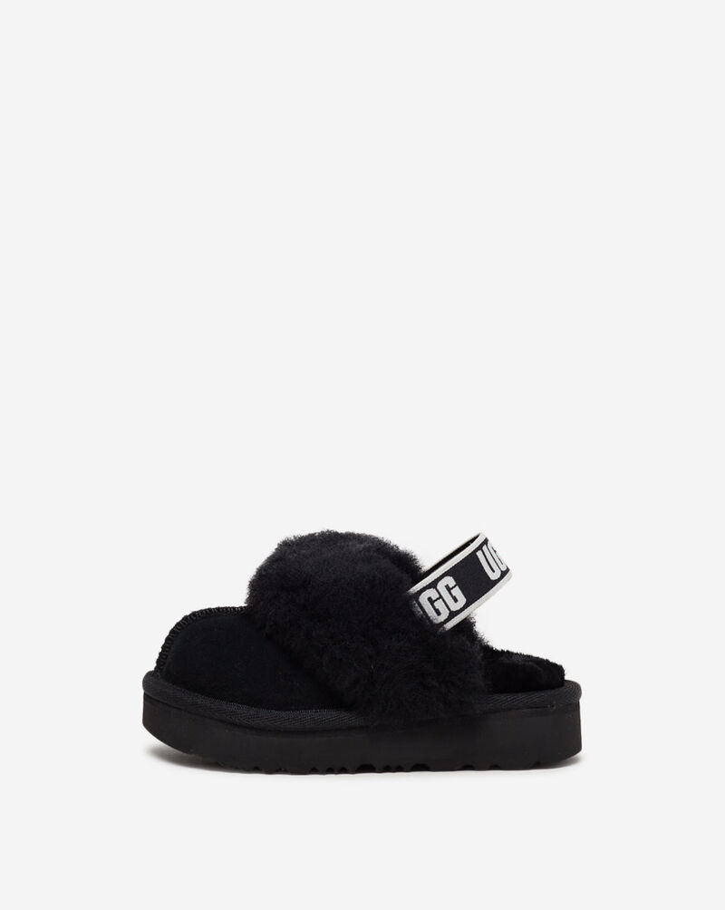 UGG Toddler Funkette Slippers 1130395BLKI Black 1