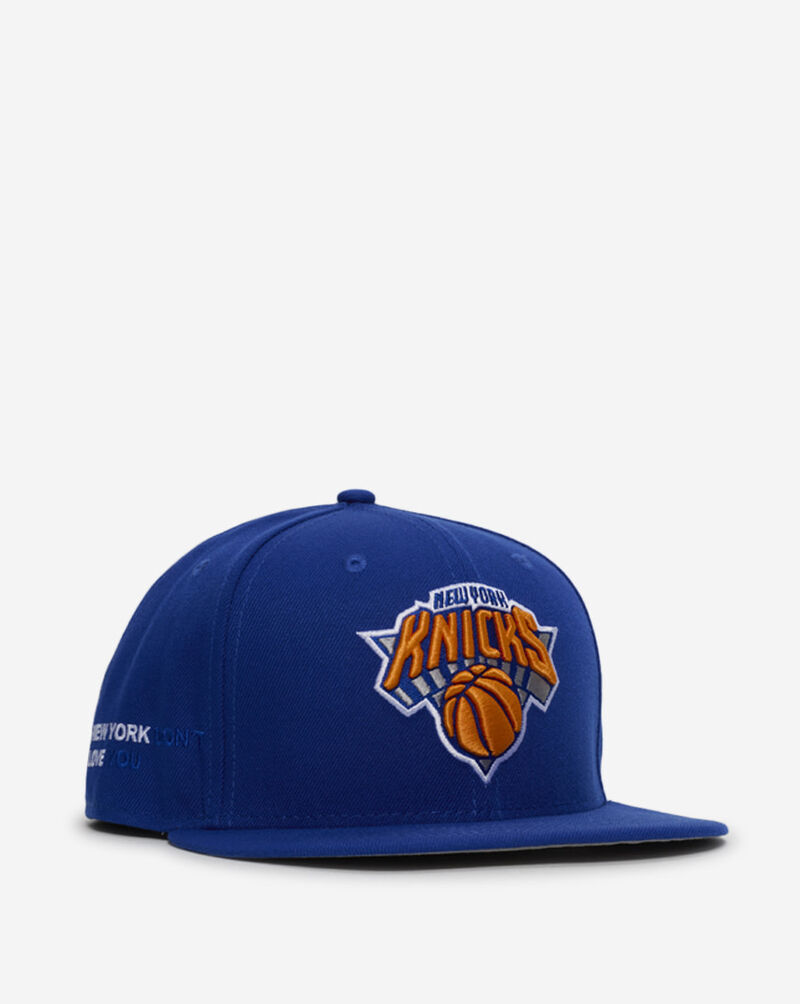New Era 59Fifty New York Knicks J Frost Fitted Hat 60970877 Blue 1