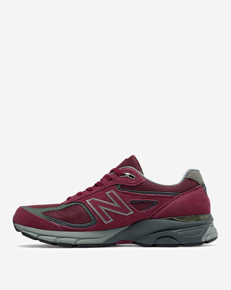 Shop New Balance 990v4 M990BU4 red SNIPES USA