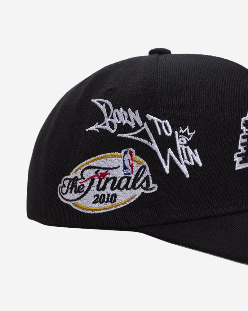 Mitchell  Ness Los Angeles Lakers Home Of Pro Pinch Fit Snapback Hat HP10055-LALBLCK Black 2