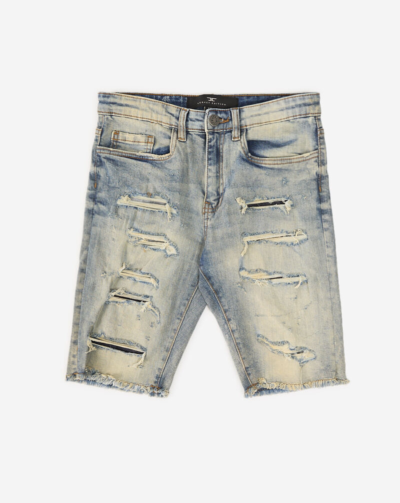 Jordan Craig Kids' Denim Shorts (8-16) J330SBJ-LAG Beige 1