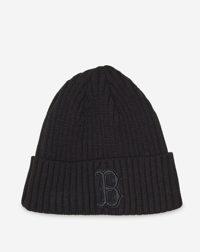 New Era Boston Red Sox Core Classic Knit Beanie 60348539 Black 1