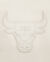 Chicago Bulls Neutral Drop Shoulder Fleece Pull Over Hoodie 