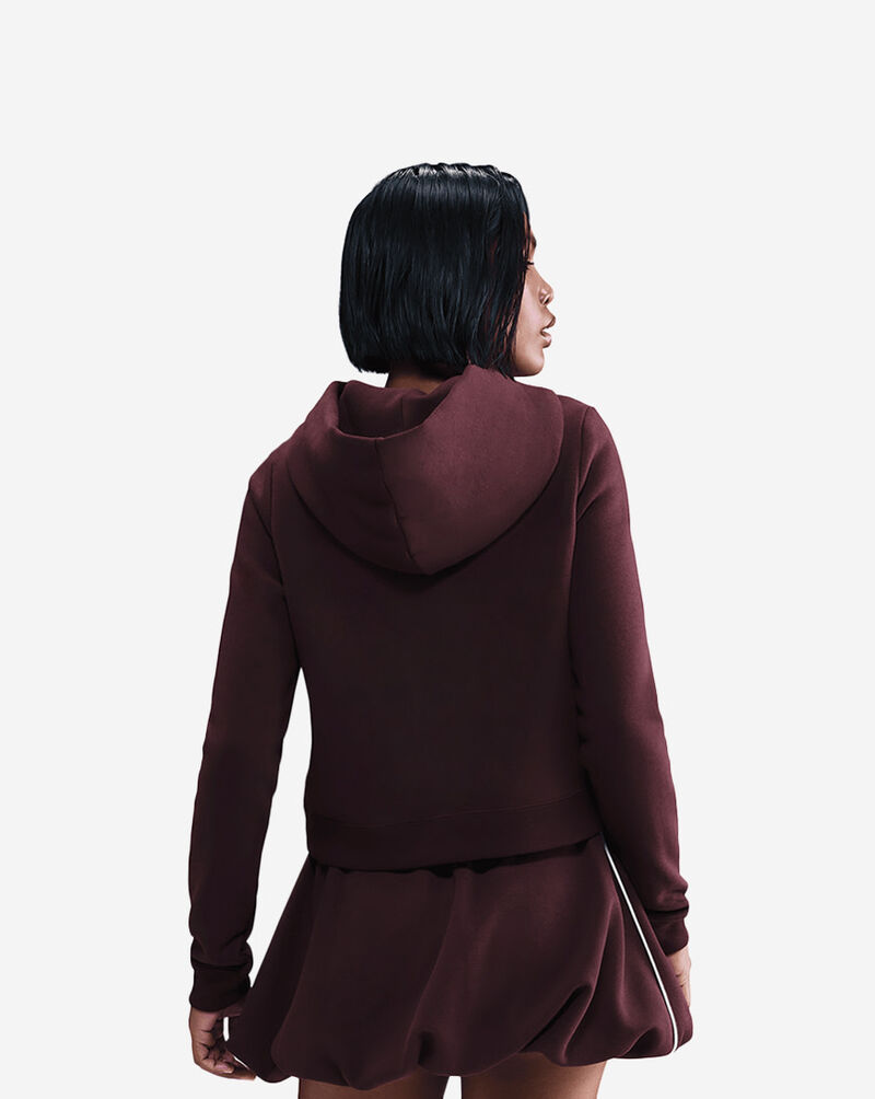 Nike NSW Phoenix Fleece Shrunken Hoodie IM7494-652 Red 2