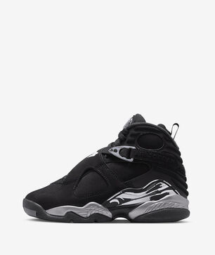 Big Kids' Air Jordan 8 Retro "Chrome"