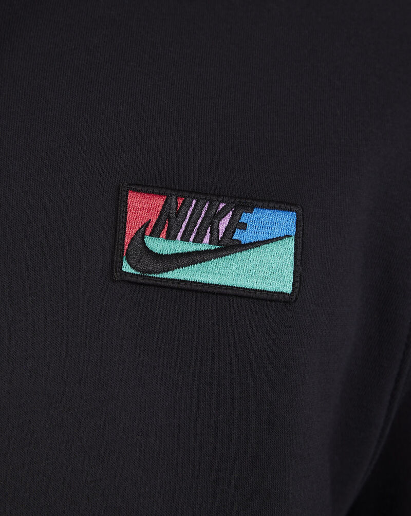Nike NSW Club Plus Pullover Graphic Patch Hoodie FB8439-010 Black 4