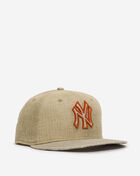 New Era 59Fifty New York Yankees Burlap Fitted Hat 60923531 Beige 1