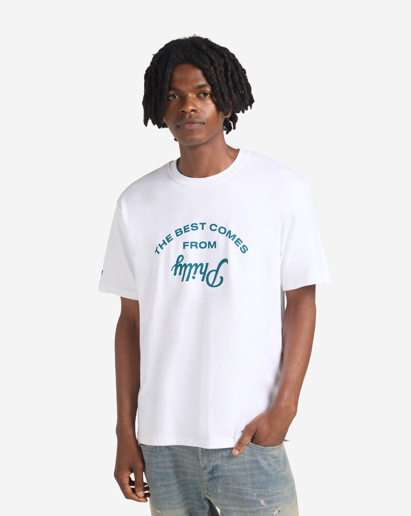New Balance The Best Comes From Philly T-Shirt MT62V1EQ-WT White 1