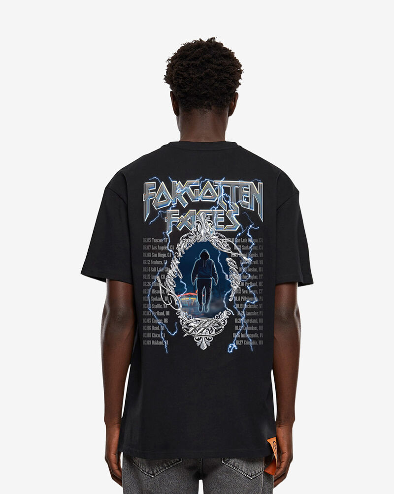 Forgotten Faces Forgotten Tour Tee FOFUS141-00007 Black 2