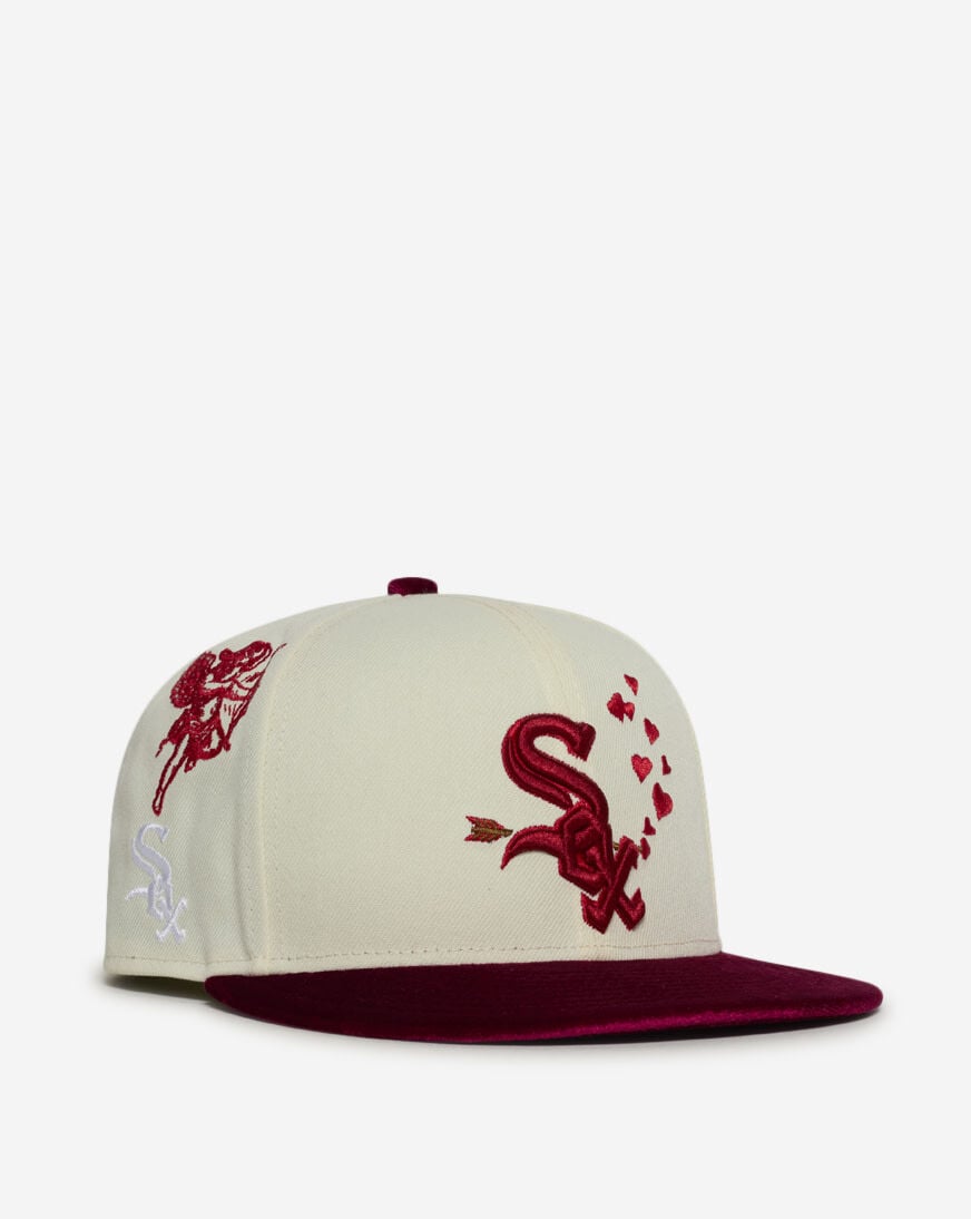 Shop New Era 59Fifty Chicago White Sox V-Day Fitted Hat 60876423