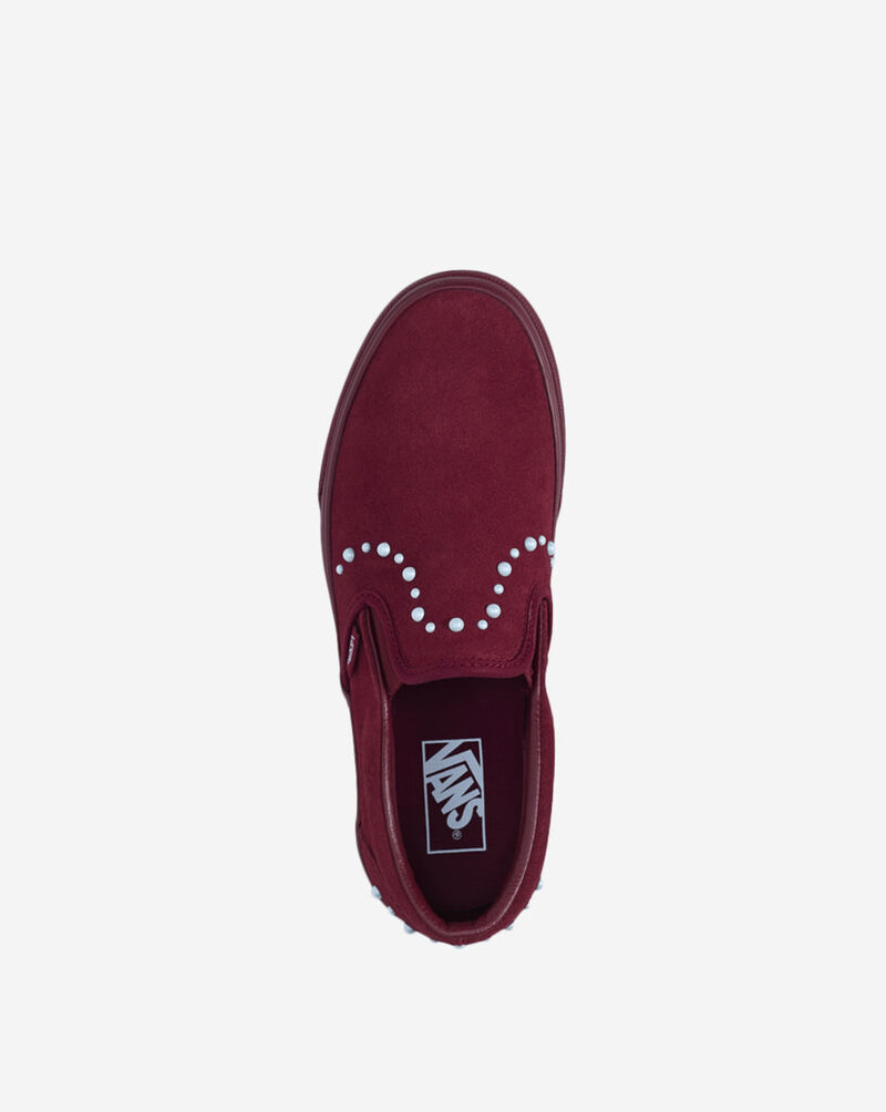 Vans Classic Slip On Pearls VN000ED2BRD Red 7