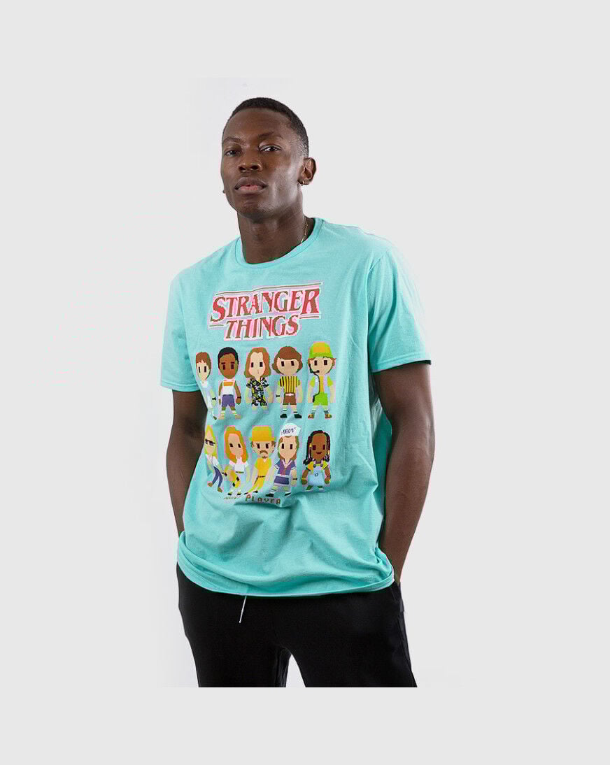 stranger things graphic tee