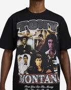 Scarface Faces Tony Montana Rhinestone Tee