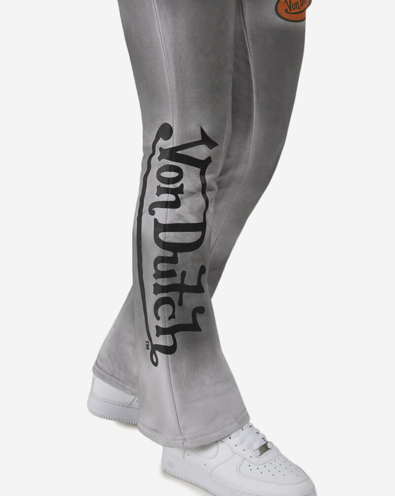 Von Dutch Fleece Patch Wide Leg Pants VND3B0241SN Multi 4