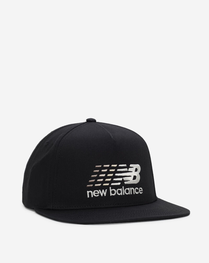 New Balance 5 Panel A-Frame Flat Brim LAH51037-MLT Black 1