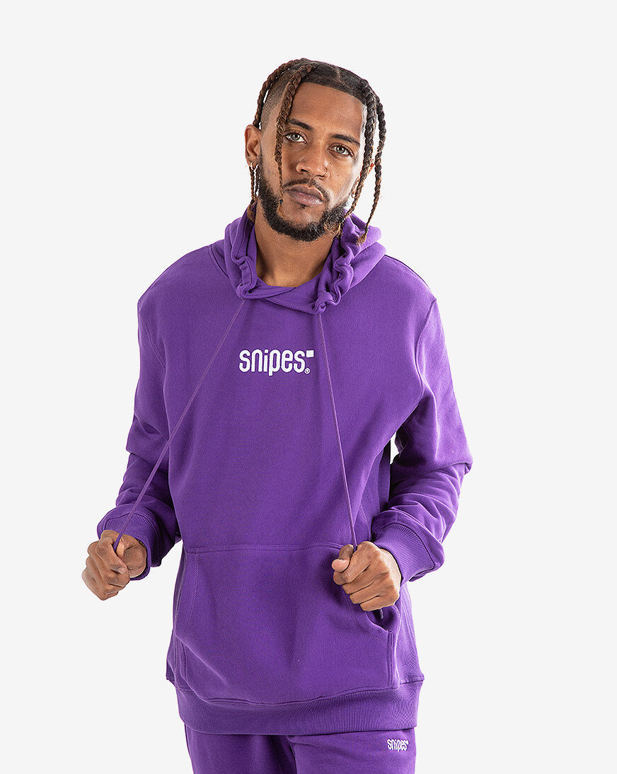 snipes logo hoodie