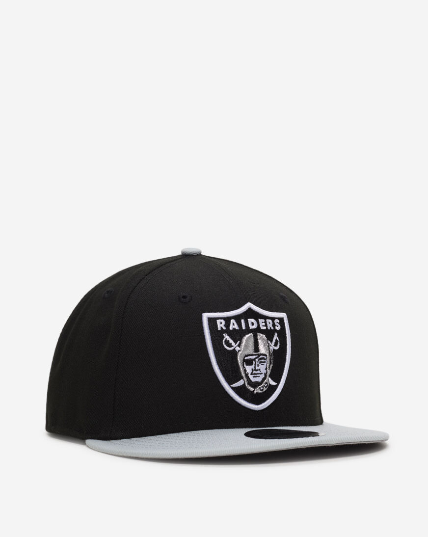 Shop New Era 9Fifty Las Vegas Raiders Evergreen Snapback Hat