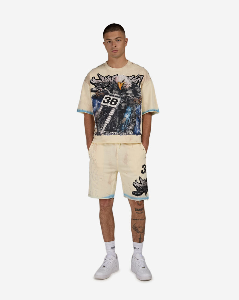 BKYS Apparel Sunlight Terry Short SP1540-OFF cream 4