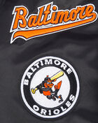 Big Boys' Baltimore Orioles Retro Classic Rib Satin Jacket
