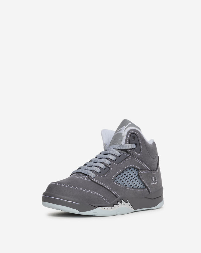 Jordan Little Kids' Air Jordan 5 Retro "Wolf Grey" 440889-002 Grey 2