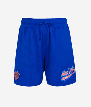 New York Knicks Script Tail Mesh Short