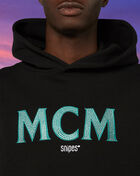 MCM MCM x SNIPES Miami Club Half Sleeve Hoodie  SFM252-004-1-BLK Black 3