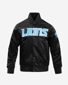 PRO STANDARD Detroit Lions Big Logo Satin Jacket FDL6410277-BLK Black 1