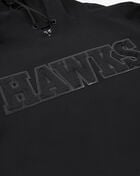 Atlanta Hawks Triple Black Double Knit Pull Over Hoodie