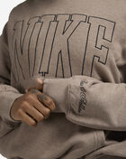 Nike NSW Over-Oversized French Terry Pullover Hoodie HQ5887-233 Brown 3
