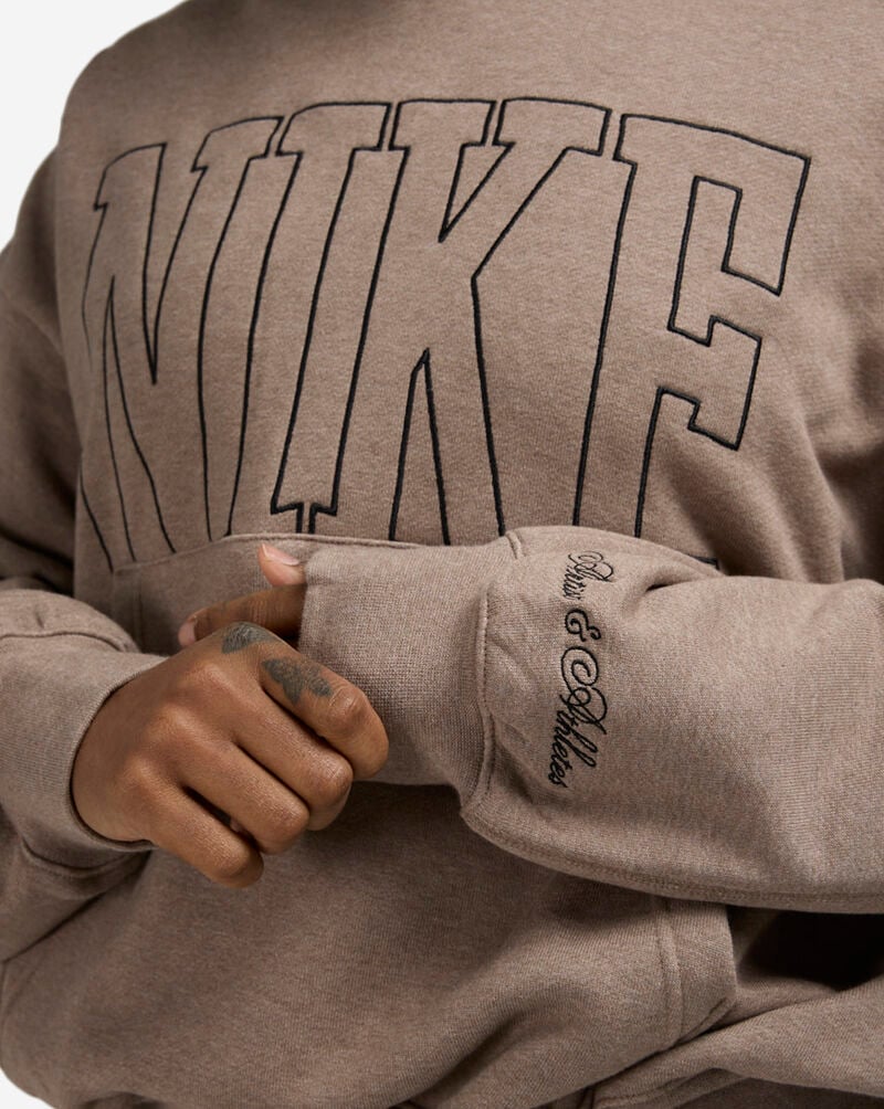 Nike NSW Over-Oversized French Terry Pullover Hoodie HQ5887-233 Brown 3