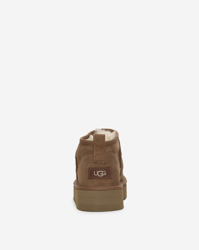 UGG Grade School Classic Ultra Mini Platform 1157791KCHE Brown 7