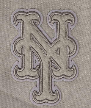 New York Mets Neutral Fleece Short Taupe