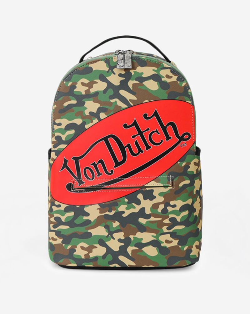 Von Dutch Wordmark Back Pack VDBP-004 Camo 1