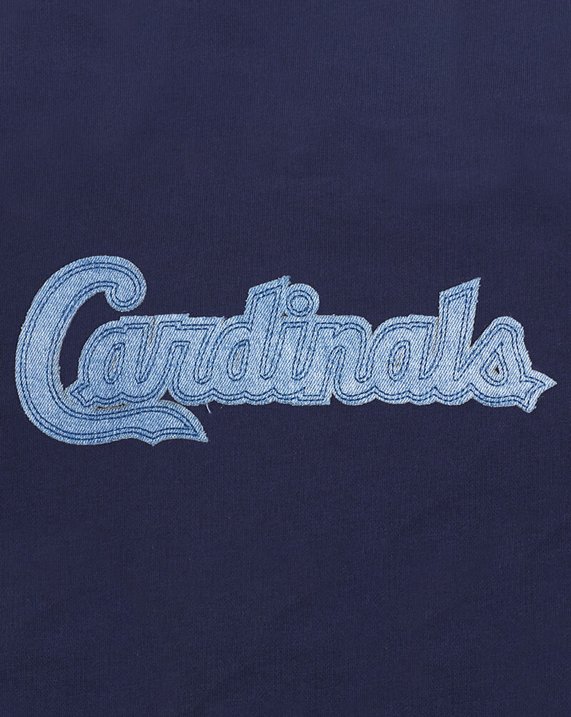 PRO STANDARD St. Louis Cardinals Varsity Blues Fleece Crewneck LSCC39001-MDN Blue 2