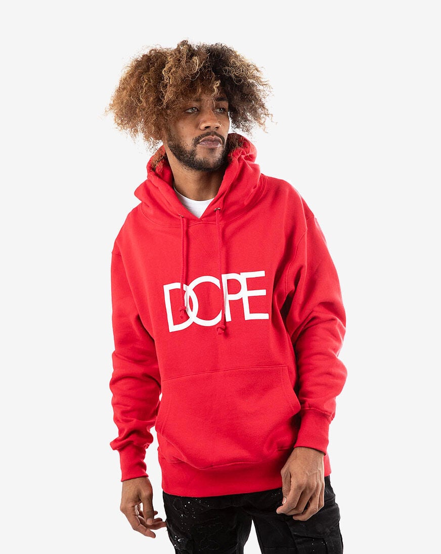 dope red hoodie