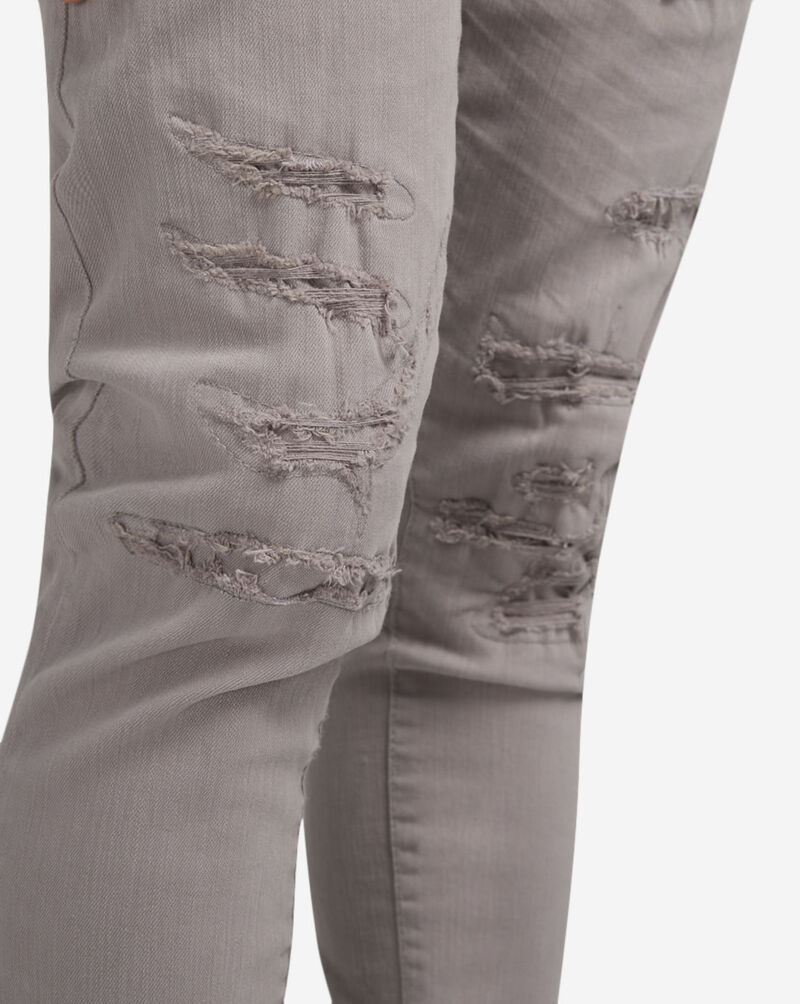 Colored Rip  Repair Twill Pants