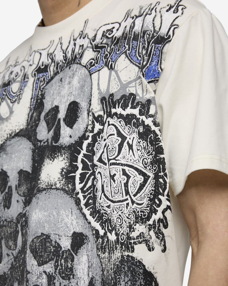 Smoke Rise Dystopia Fashion Tee KT25159SN-ECR Beige 3