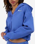 Nike NIKE-W-APP-NSW-PHOENIX-FLEECE-OVERSIZED-CROPPED-HENLEY-HOODIE IF0258-460 Blue 3