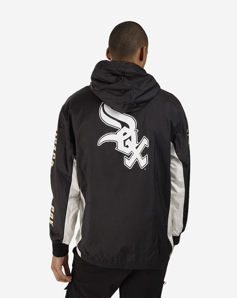 Mitchell  Ness Chicago White Sox Team OG 2.0 Logo Anorak Windbreaker OJPO6619-CWSYYPPPBLCK Black 2